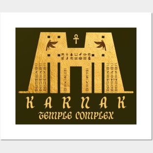 Karnak Temple Complex: Ancient Egypt Posters and Art